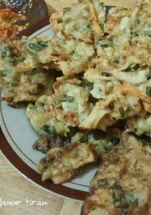 Foto resep Bakwan jamur tiram