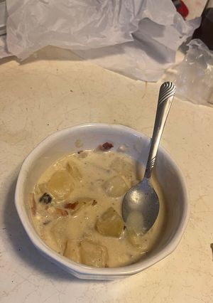 A picture of German Potato Soup.