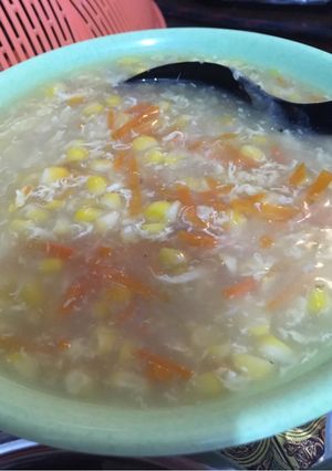Foto resep Sup jagung sederhana#siapramadan