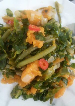 A picture of Veggie side.