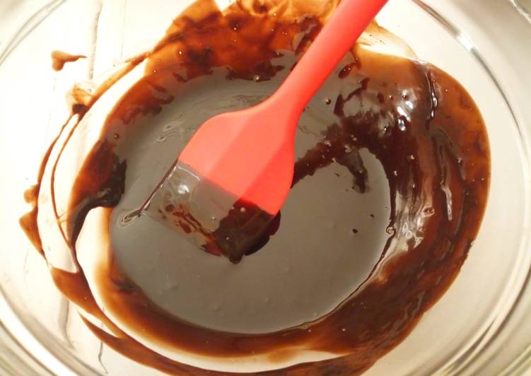 Recipe of Any-night-of-the-week Chocolate ganache #4WeeksChallenge