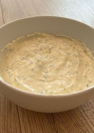 Una foto de Salsa de yogurt