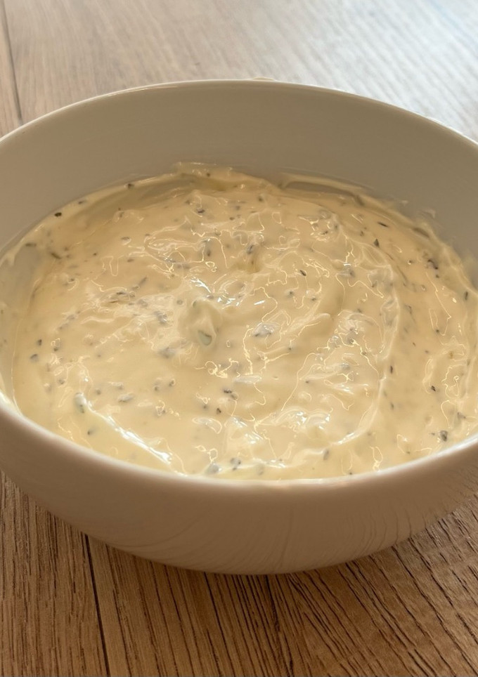 Una foto de Salsa de yogurt