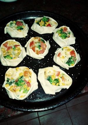 Una foto de Canastitas de vegetales