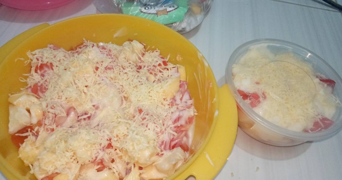 31 resep  salad  buah  ala anak kost enak  dan sederhana  Cookpad