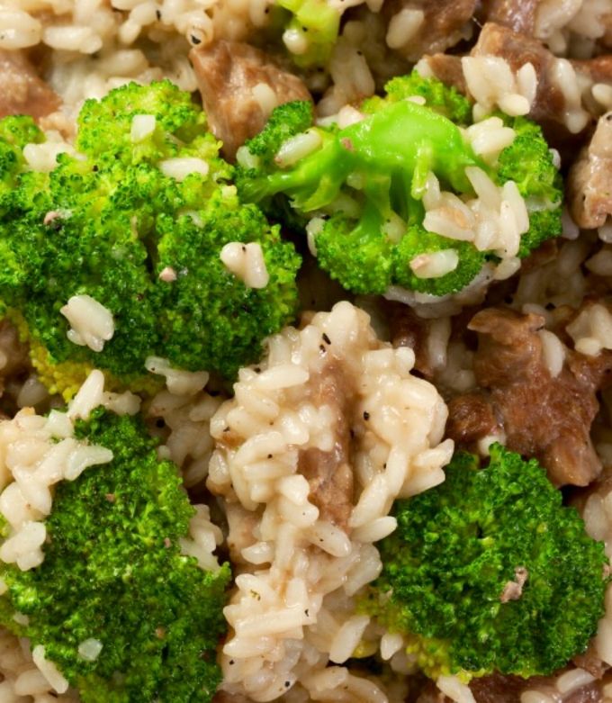Foto principal de Arroz con brócoli y pollo