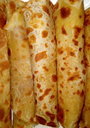 A picture of Carrot Chapati.