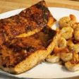 Baked Salmon and Shrimp
