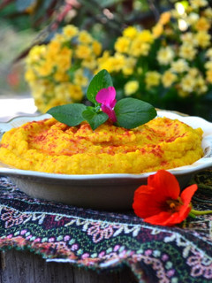 Una foto de Hummus de zanahoria🥕