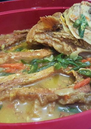 Foto resep Mangut Bawal Pedas