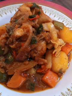 A picture of Catfish soup.