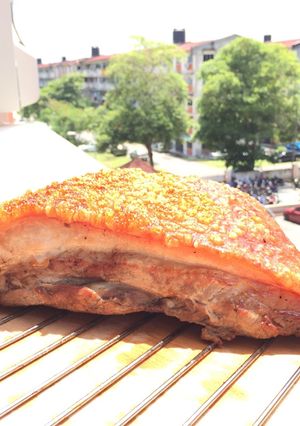 A picture of Roasted Pork Belly /Siew Bak.