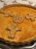 Tarte à l orange (pâte brisée au kaki et citron)
