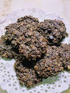 Una foto de Galletas de avena con chocolate, sin harina