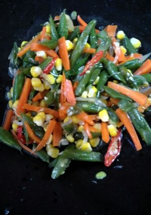 Foto resep Tumis Buncis Wortel Jagung #SatuResepSatuPohon