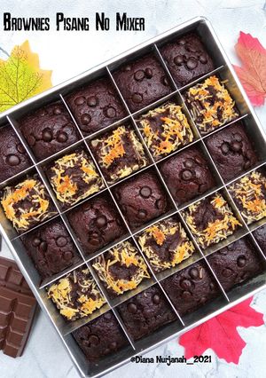 Foto resep Brownies Pisang No Mixer