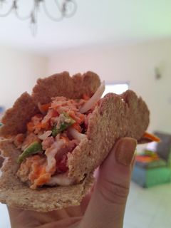 Una foto de Tortillas de harina integral como para tacos o hacer skacks