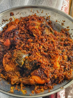 Foto resep Ayam goreng serundeng (kelapa) simpel