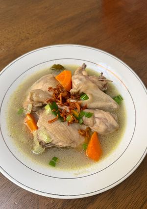 Foto resep Sop Ayam ala Pak Min Klaten