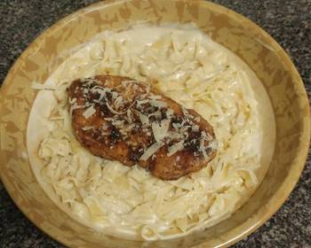 Popular Recipe Blackened Chicken Fettuccine Alfredo Restaurant Style