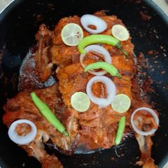 A picture of Chicken tandoori.