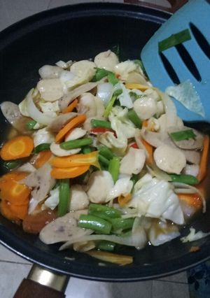 Foto resep Capcay rasa solaria banget👍