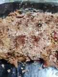 Crumble de frutas (con membrillos)