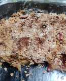 Crumble de frutas (con membrillos)