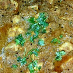 Boneless Chicken gravy A picture of Boneless Chicken gravy.