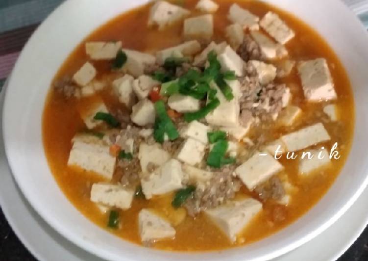 Resep: 206. Mapo Tahu yang Lezat