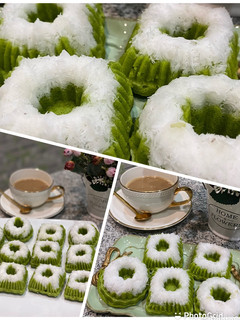 Foto resep Putu ayu pandan