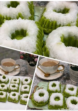 Foto resep Putu ayu pandan