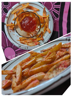 A picture of French fries.