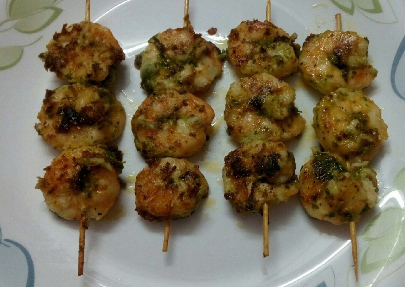 Barbeque prawn