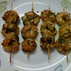 A picture of Barbeque prawn.