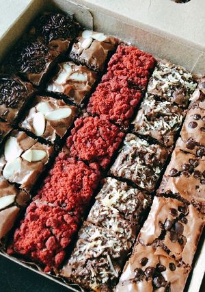 Foto resep Brownies chewy shiny vietta ranie