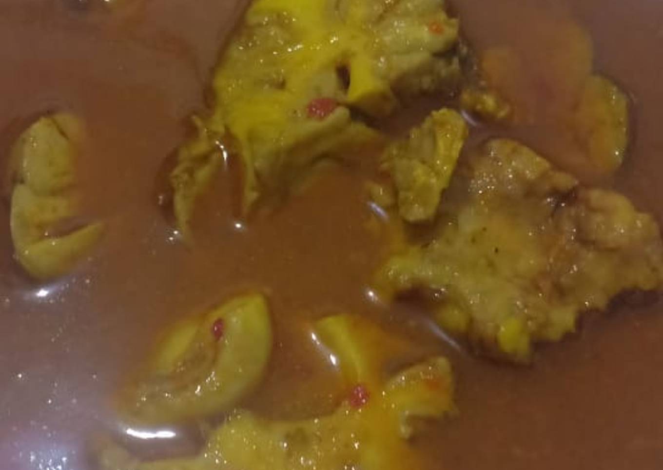 Gulai otak sapi padang enak