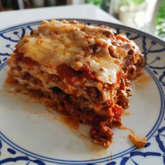 A picture of Lasagne.