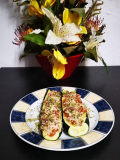 Una foto de Paninis de calabacín