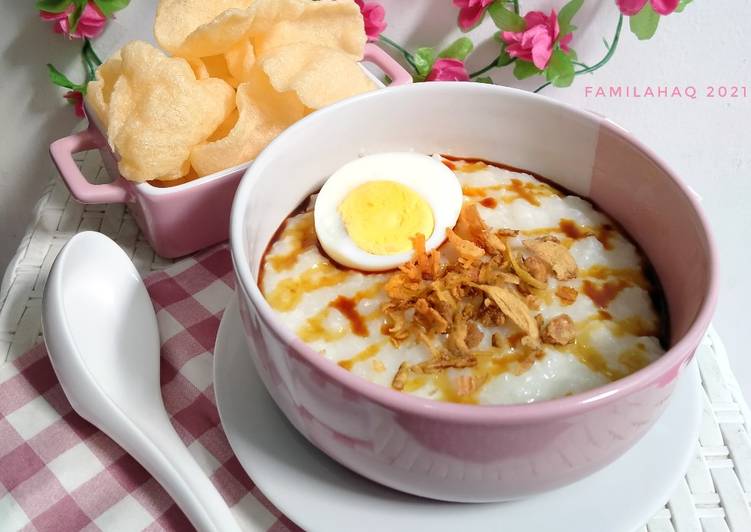 Mudah Cepat Memasak Bubur Santan (Mudah, Cepat Saji, Gurih tanpa Penyedap) Praktis Enak