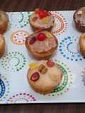 Panquecitos de navidad y fin de año (Máquina de cupcakes)