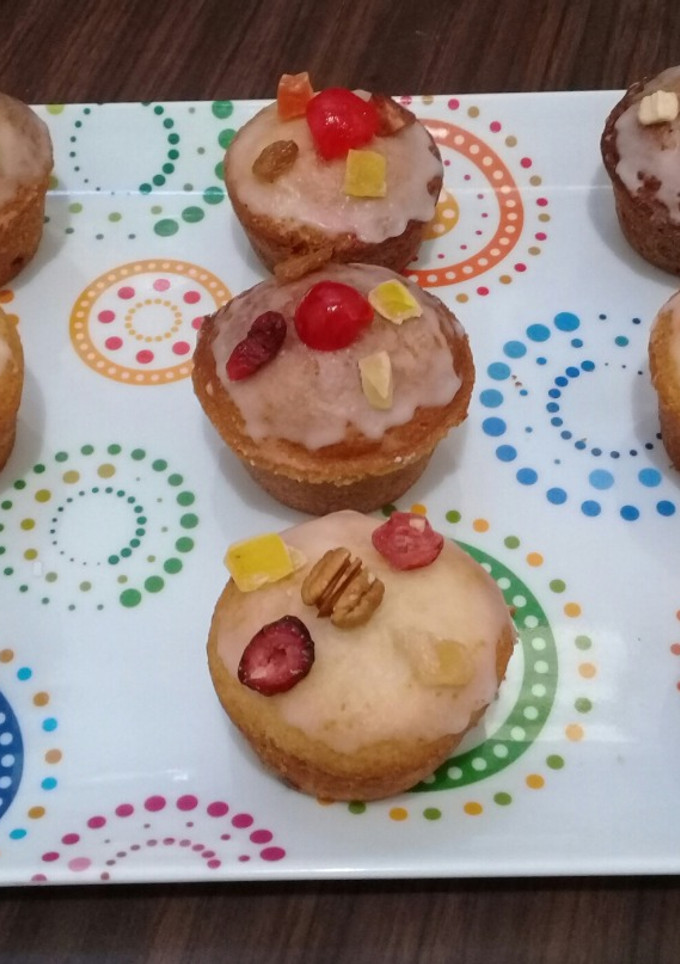 Una foto de Panquecitos de navidad y fin de año (Máquina de cupcakes)