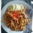 Mie tektek kangkung