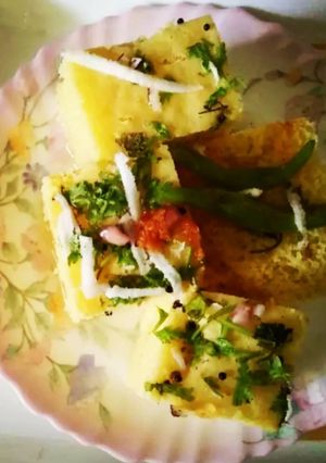 A picture of Dhokla.