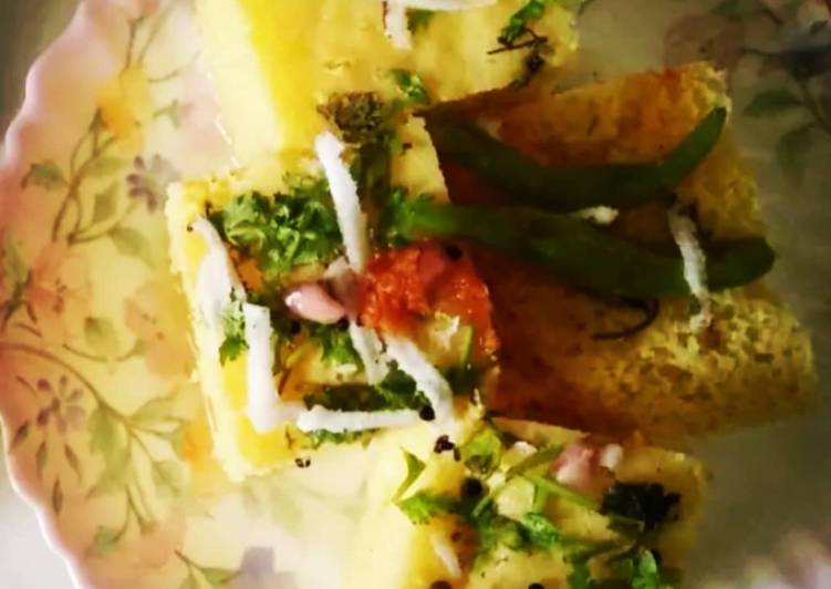 Steps to Make Super Quick Homemade Dhokla