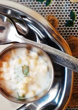 A picture of Maha Shivratri Special Raita.