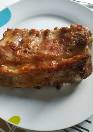 Una foto de Costilla al horno a mi manera