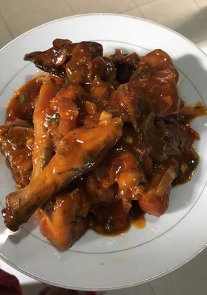 Foto resep Ayam goreng saus yummy