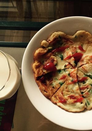 A picture of Breakfast Sausage Pancakes for Kids.