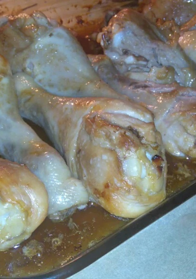 Una foto de Pollo con miel y soja